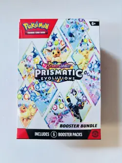 Pokemon TCG: Prismatic Evolutions - Booster Bundle *New & Sealed* 6 x Packs - Image 1