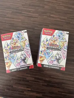 Pokemon TCG Prismatic Evolutions Booster Bundle 6 Packs X2 Sealed Brand New - Image 5
