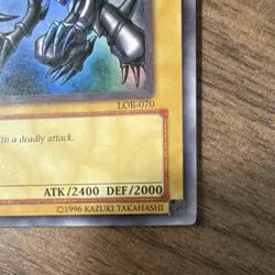 Konami Yu-Gi-Oh! Red-Eyes B. Dragon LOB-070 Ultra Rare Holo Unlimited English - Image 4