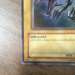 Konami Yu-Gi-Oh! Red-Eyes B. Dragon LOB-070 Ultra Rare Holo Unlimited English - Image 5