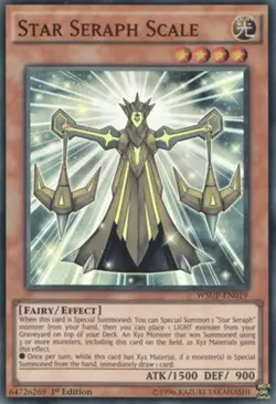 Star Seraph Scale - WSUP-EN019 - Super Rare - 1st Edition - Lightly Played - Wor - Image 1