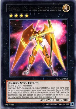 Number 102: Star Seraph Sentry Unlimited Rare Judgment of the Light JOTL-EN053 N - Image 1