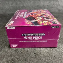 One Piece OP11 TCG: A Fist of Divine Speed Booster Display, Box Wear - Image 3