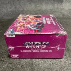 One Piece OP11 TCG: A Fist of Divine Speed Booster Display, Box Wear - Image 5