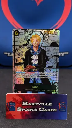 Sabo OP13-120 Manga Alternate Art Carrying On His Will One Piece English - Image 1