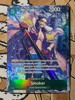 One Piece Card Game Smoker Parallel Super rare OP10-030 - Image 1