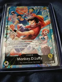Monkey.D.Luffy OP15-098 Leader Alt Art One Piece TCG NM - Image 1