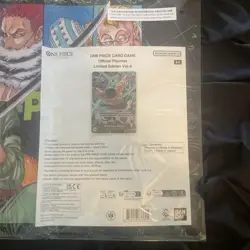 One Piece Official Playmat Limited Edition Vol.4 w/ Promo Zoro Leader English - Image 1