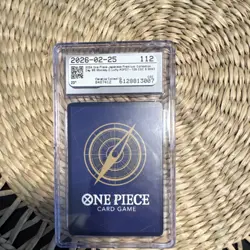 Bandai One Piece Monkey D. Luffy Premium Collection Foil SR CGC 9 OP07-109 - Image 2