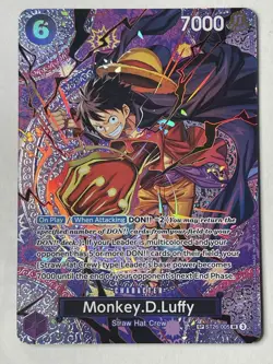 ONE PIECE OP-15 Adventure on KAMI's Island ST26-005 SP Monkey D. Luffy ENGLISH - Image 1