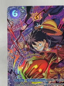 ONE PIECE OP-15 Adventure on KAMI's Island ST26-005 SP Monkey D. Luffy ENGLISH - Image 2