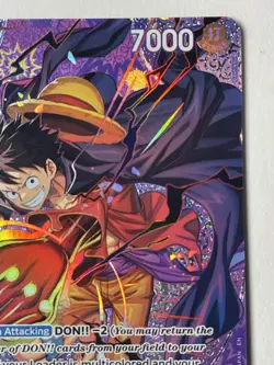 ONE PIECE OP-15 Adventure on KAMI's Island ST26-005 SP Monkey D. Luffy ENGLISH - Image 3