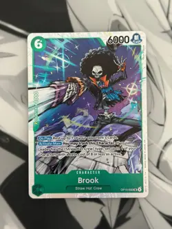 Brook (Foil) (OP15-032) SR One Piece Adventure on Kami's Island OP15-EB04 - Image 1