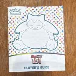 Pokemon TCG Scarlet & Violet 151 Player's Guide Snorlax Nintendo Paper - Image 1