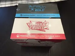 Black Bolt And White Flare Pokemon Center Elite Trainer Box!! New/Factory Sealed - Image 3