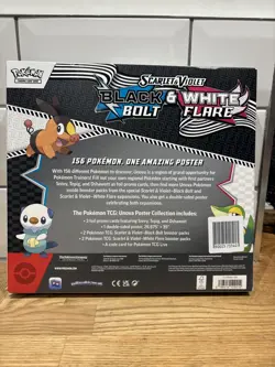 Pokemon TCG 🔥 Scarlet & Violet 💎 Black Bolt & White Flare Poster Collection ✅ - Image 3