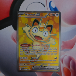Pokemon TCG - Meowth Ex 107/088 - Perfect Order - Ultra Rare Card - Image 3