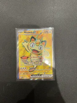 Meowth Ex 107/088 - Ultra Rare - Perfect Order - Pokemon TCG - Image 1