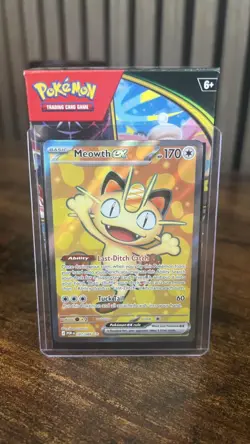 Meowth Ex 107/088 - Ultra Rare - Perfect Order - Pokemon TCG - Image 1