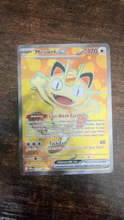 Meowth Ex 107/088 - Ultra Rare - Perfect Order - Pokemon TCG - Image 2