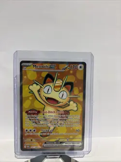 Meowth Ex 107/088 - Perfect Order - Full Art - English Pokemon TCG - Image 1