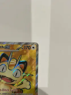 Pokemon TCG Meowth Ex 107/088 Perfect Order English Near Mint - Image 3