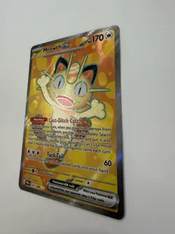 Pokemon Meowth EX Holo 107/088 The Pokemon Company English Basic Stage - Image 4