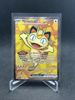 Meowth Ex Full Art 107/088 - Pokemon TCG Perfect Order - Image 1