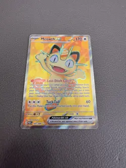 Pokemon TCG Meowth Ex 107/088 Perfect Order English Near Mint - Image 2