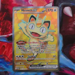 Pokemon TCG Meowth Ex Ultra Rare Perfect Order 107/088 - Image 1