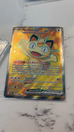 Pokemon TCG Meowth Card EX 107/088 (only Opened Mint Condition) - Image 1