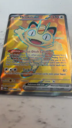 Pokemon TCG Meowth Card EX 107/088 (only Opened Mint Condition) - Image 2