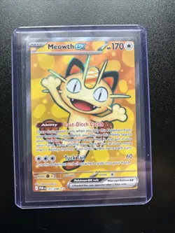 Pokemon TCG Meowth Ex 107/088 Perfect Order English Near Mint - Image 1