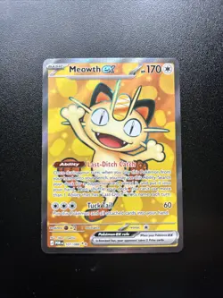 Pokemon TCG Meowth Ex 107/088 Perfect Order English Near Mint - Image 3