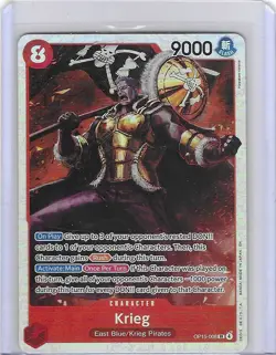 One Piece CCG Krieg SR OP15-008 Adventure On Kami’s Island English Mint - Image 1