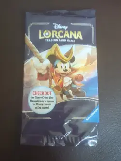 NEW! Disney Cruise Line Lorcana TCG Mickey Mouse Pirate Captain Foil Promo 13/P3 - Image 1