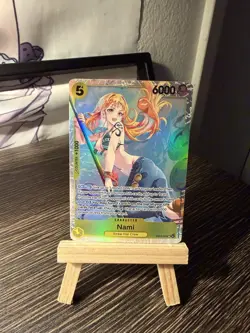 Bandai One Piece Card Game EB03 Nami Holo Character Cards Lot of 2 - Image 1