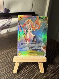 Bandai One Piece Card Game EB03 Nami Holo Character Cards Lot of 2 - Image 3