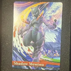 Nintendo Shadow Mewtwo Amiibo Card Pokken Tournament English Multicolor 2016 - Image 1