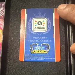 Nintendo Shadow Mewtwo Amiibo Card Pokken Tournament English Multicolor 2016 - Image 3
