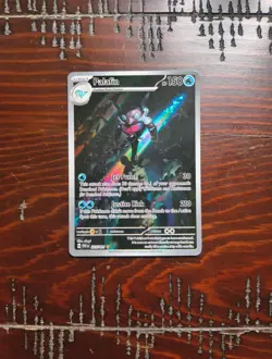 Palafin 225/091 Paldean Fates (PAF) NM Illustration Rare Pokemon Card - Image 1