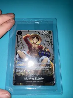 P-075 Monkey.D.Luffy Promo Card TS-02 Tin Set 02 ENGLISH SEALED - Image 1