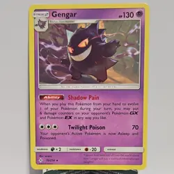 Gengar 70/214 Unbroken Bonds Rare Pokemon Card LP - Image 1
