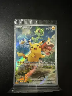 Pikachu - Promo SV: Scarlet & Violet Promo Cards 027 NM Sealed - Image 1