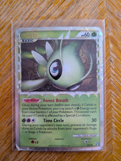 Pokemon TCG Celebi Holo Ultra Rare Card 92/102 Prime Triumphant 2010 - Image 1