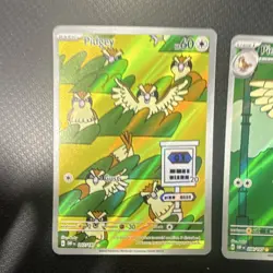 Pokemon OBF Secret Rare Holo Card Lot - Pidgey, Pidgeotto, Pidgeot EX - Image 2