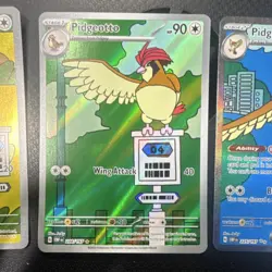 Pokemon OBF Secret Rare Holo Card Lot - Pidgey, Pidgeotto, Pidgeot EX - Image 3