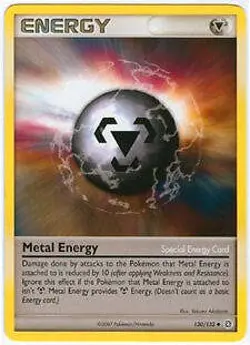 Pokemon Secret Wonders Common Card - Metal Energy 130/132 - Image 1