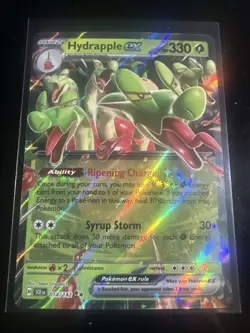Hydrapple ex 014/142 Stellar Crown Double Rare Holo Pokemon Card - Image 1