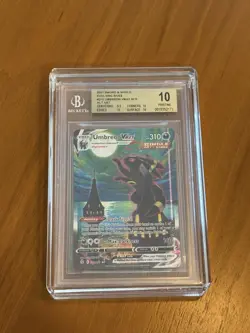 Pokemon Umbreon VMAX Secret Rare Alt Art Holo Evolving Skies 215/203 BGS 10 2021 - Image 1